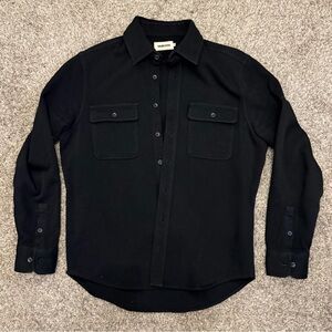 Taylor Stitch The Ledge Shirt Size 38 Black